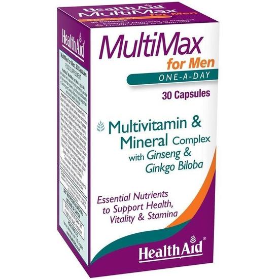 Health Aid MultiMax For Men Capsules 30 Capsules