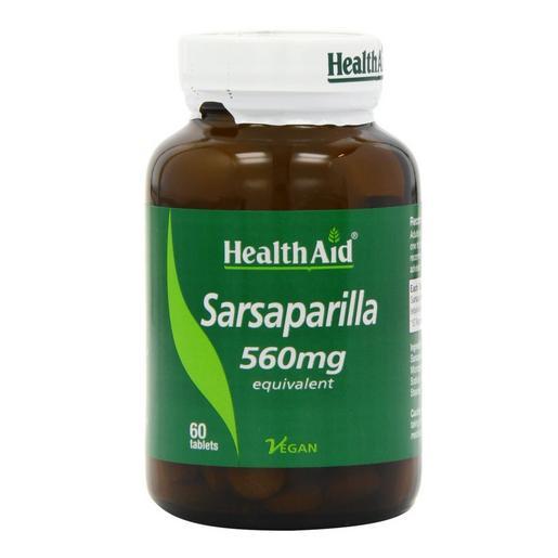 Health Aid Sarsaparilla 560mg Tablets 60 Tablets