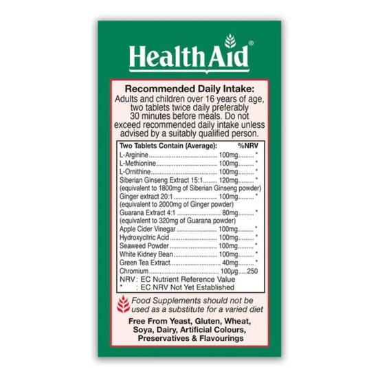 Health Aid Siberslim Tablets 60 Tablets