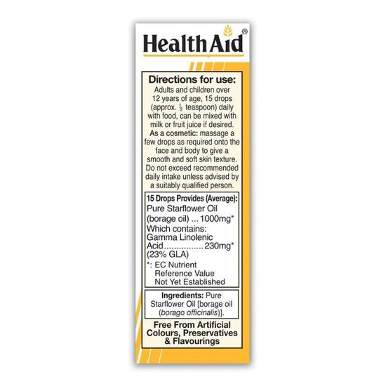 Health Aid StarFlower Oil 1000mg