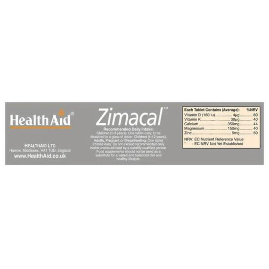 Health Aid Zimacal Effervescent Tablets