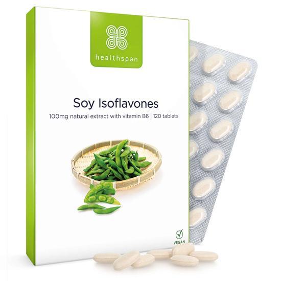 Healthspan Soy Isoflavones Tablets