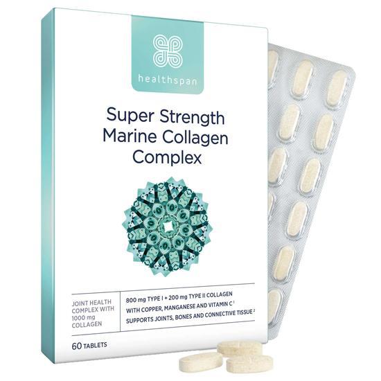 Healthspan Super Strength Marine Collagen Complex