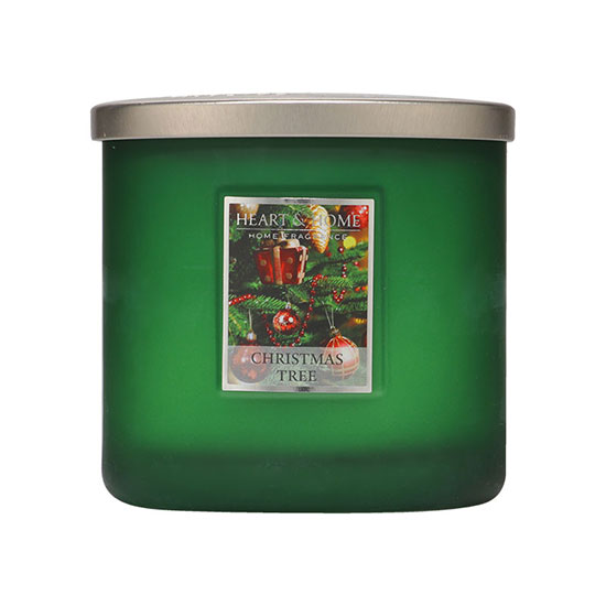 Heart & Home Ellipse Twin Wick Jar