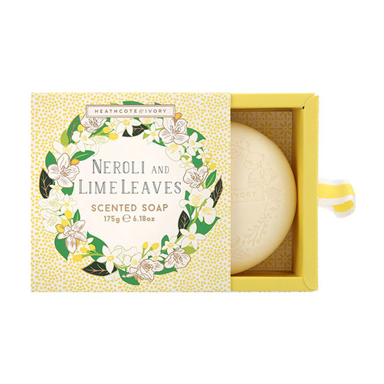 Heathcote & Ivory Neroli & Lime Scented Soap 175g