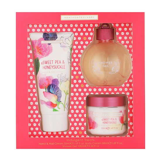 Heathcote & Ivory Sweet Pea & Honeysuckle Indulgent Treats