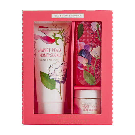 Heathcote & Ivory Sweet Pea & Honeysuckle Manicure Set