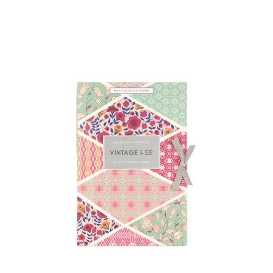 Heathcote & Ivory Vintage & Co 6 Scented Drawer Liners