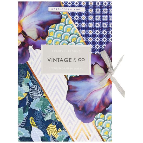 Heathcote & Ivory Vintage & Co Scented Drawer Liners