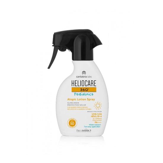 Heliocare 360 Pediatrics Atopic Lotion Spray SPF 50 250ml