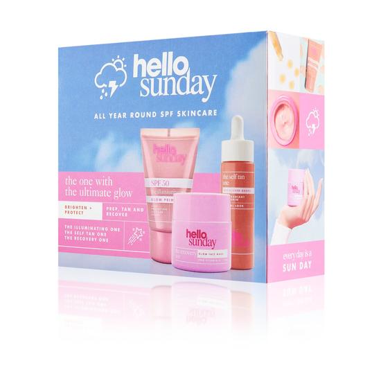 Hello Sunday Spf Hello Sunday The One With The Ultimate Glow Glow Givers Set
