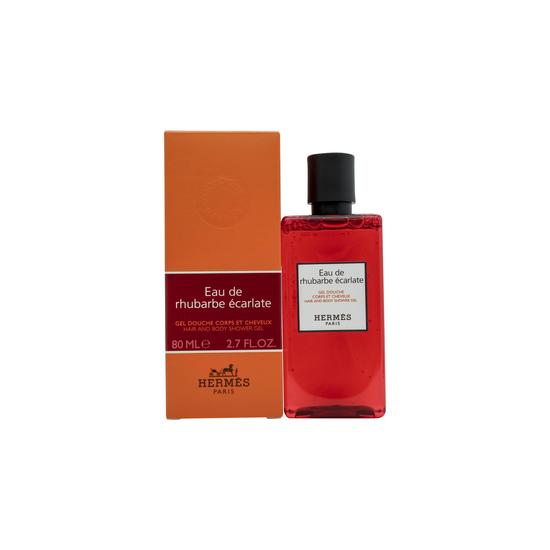Hermès Eau De Rhubarbe Ecarlate Hair & Body Shower Gel 200ml - Refill