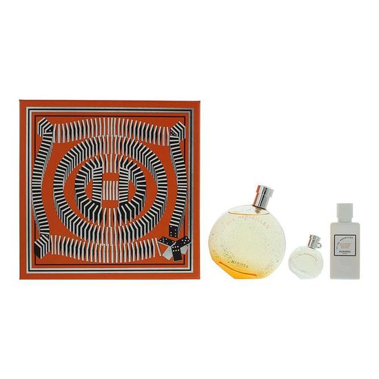 Hermès Eau Des Merveilles Eau De Toilette Gift Set 100ml