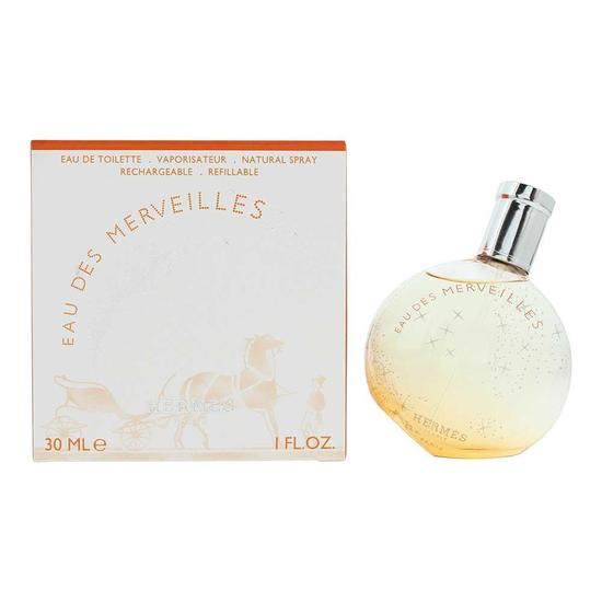 Hermès Eau Des Merveilles Eau De Toilette Refillable For Her 30ml
