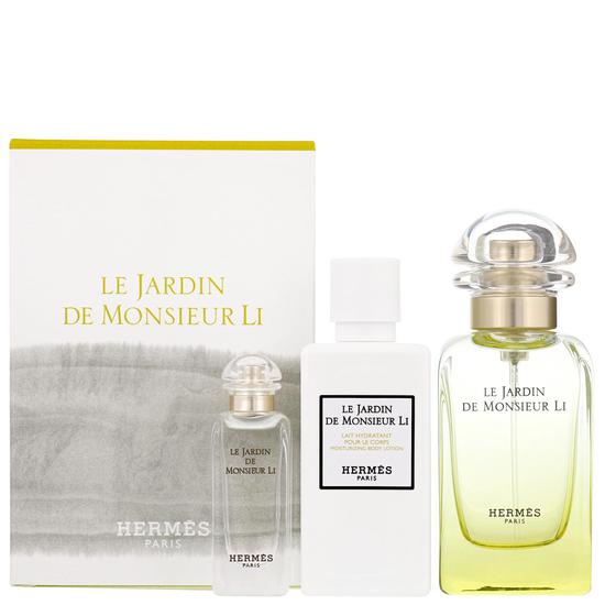 Hermès Jardin De Monsieur Li Eau De Toilette Spray Gift Set 50ml