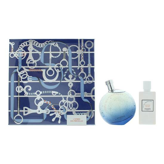 Hermès L'ombre Des Merveilles Eau De Parfum 100ml + Body Lotion 80ml Gift Set