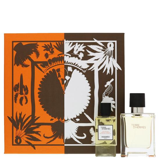 Hermès Terre D'Hermes Eau De Toilette Spray Gift Set 50ml