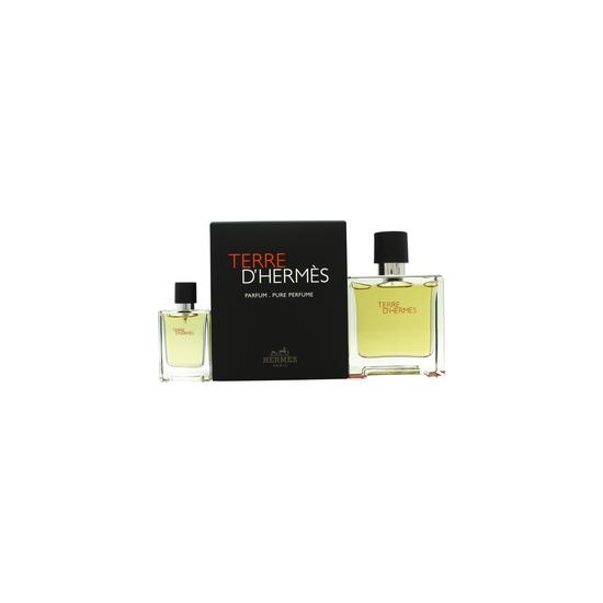 Hermès Terre d'Hermes Gift Set 75ml Eau De Parfum + 12.5ml Eau De Parfum