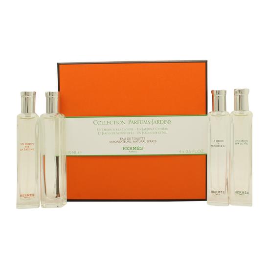 Hermès The Parfums-Jardin Collection Travel Gift Set 4 Pieces