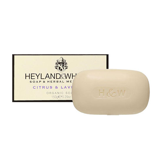 Heyland & Whittle Organic Citrus & Lavender Soap Bar 150g