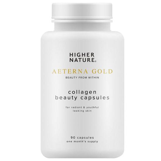 Higher Nature Aeterna Gold Collagen Beauty Capsules 90 Capsules