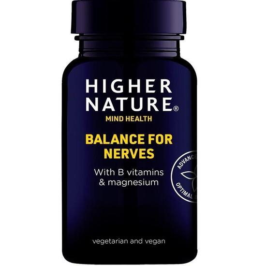 Higher Nature Balance For Nerves Vegetables Capsules 90 Capsules