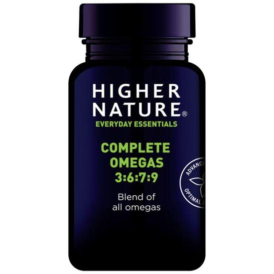 Higher Nature Complete Omega 3-6-7-9 Capsules 90 Capsules