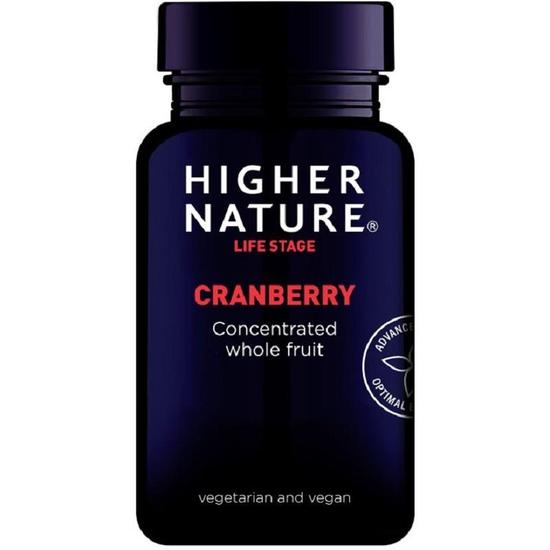 Higher Nature Cranberry Extract 500mg Vegetable Capsules 90