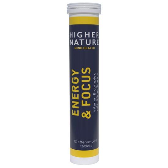 Higher Nature Effervescent Energy & Focus Tablets 13 Tablets