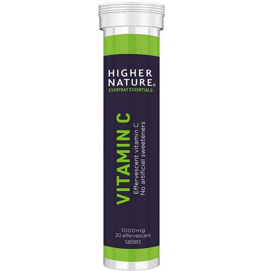 Higher Nature Fizzy C Effervescent Tablets 20