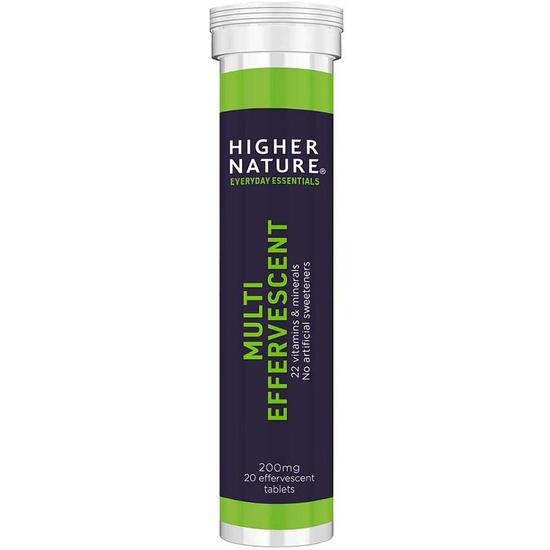 Higher Nature Fizzy Multi Effervescent Tablets 20 Tablets