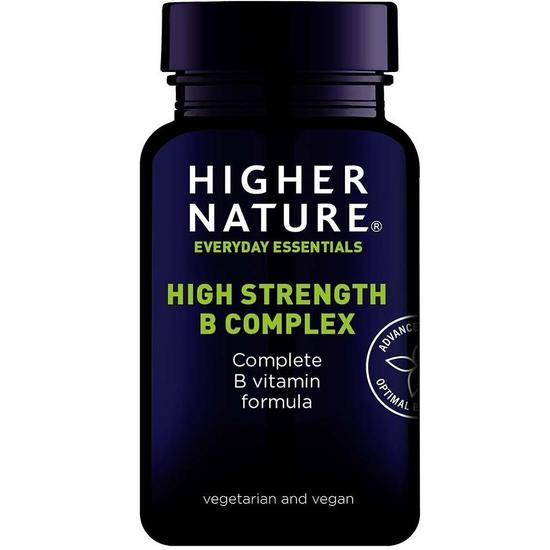 Higher Nature High Strength B Complex Capsules 90 Capsules