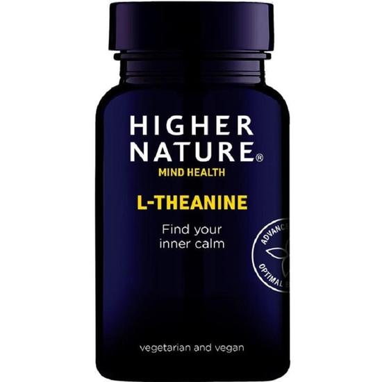 Higher Nature L-Theanine Vegan Capsules 90