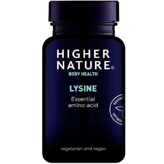 Higher Nature Lysine 500mg Vegetable Tablets