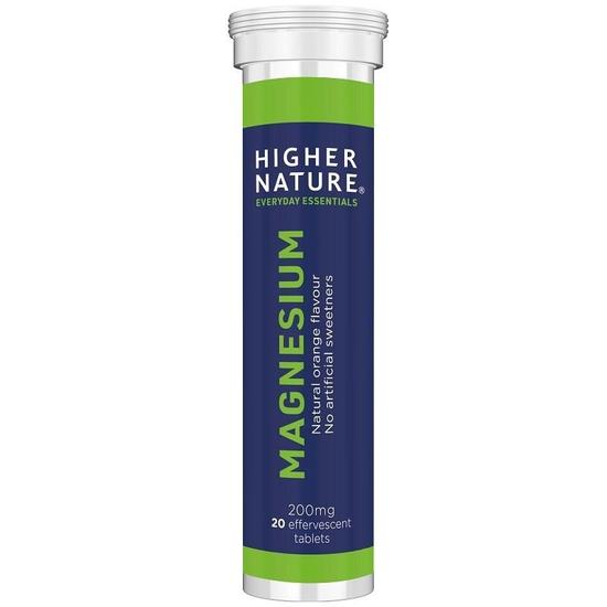 Higher Nature Magnesium Effervescent Tablets 20 Tablets