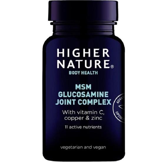 Higher Nature MSM Glucosamine Joint Complex Vegitabs 240