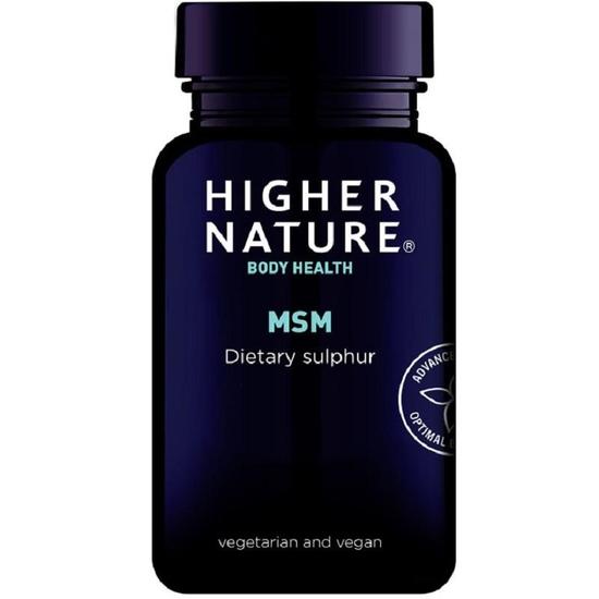 Higher Nature MSM Vegetarian Tablets 180 Tablets