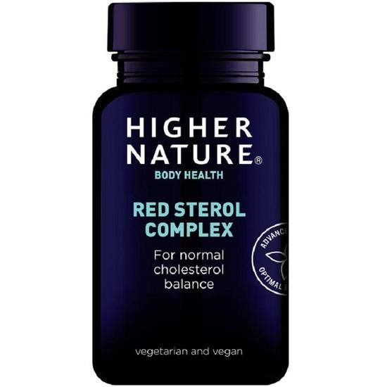 Higher Nature Red Sterol Complex Vegetable Capsules 90 Capsules