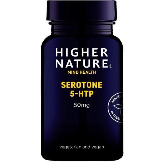 Higher Nature Serotone 5-HTP 50mg Vegetable Capsules 90
