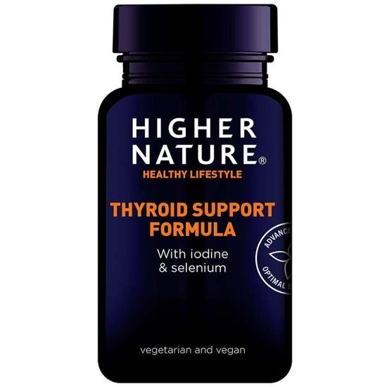 Higher Nature Thyroid Support Formula Vegetable Capsules 60 Capsules