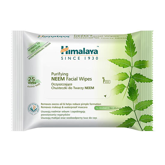 Himalaya Herbals Purifying Neem 25 Facial Wipes