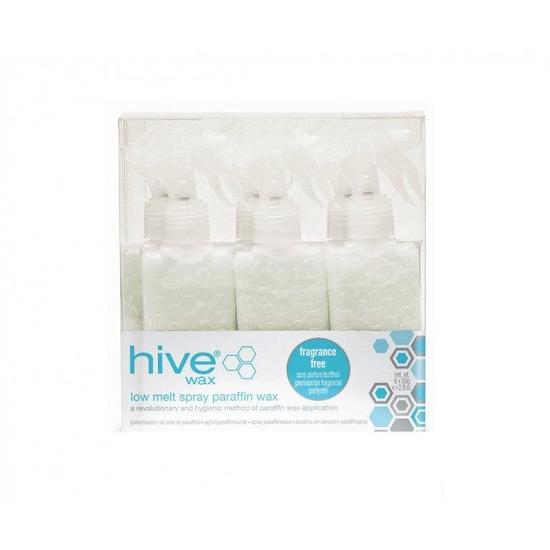 Hive Of Beauty Hive Fragrance Free Paraffin Wax Spray Cartridges 80g x 6