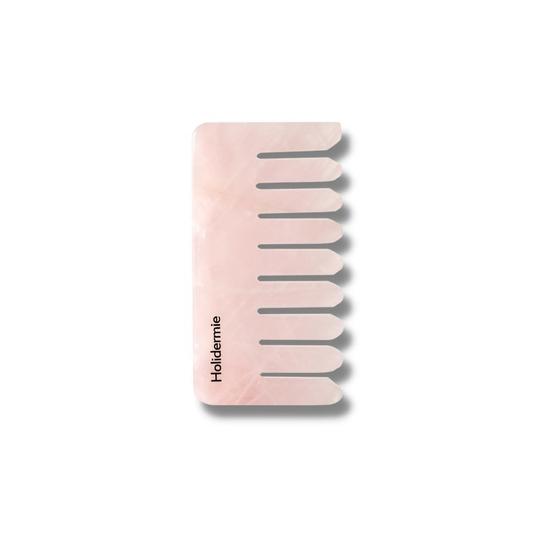 Holidermie Pink Quartz Scalp Comb