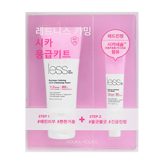 Holika Holika Less On Skin Redness Calming CICA Emergency Kit