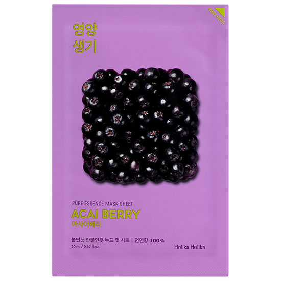 Holika Holika Pure Essence Mask Sheet Acai Berry