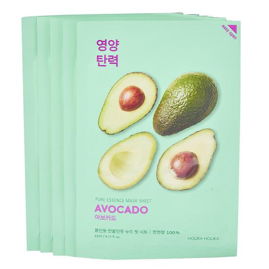 Holika Holika Pure Essence Mask Sheet Avocado x5