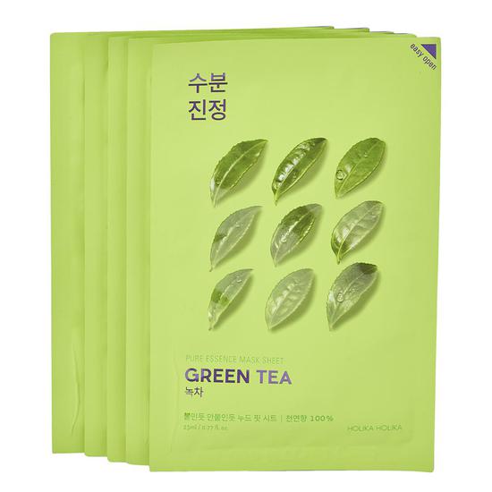 Holika Holika Pure Essence Mask Sheet Green Tea x5