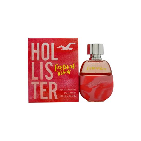 Hollister Festival Vibes Her Eau De Parfum Women's Perfume Spray 100ml