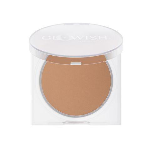 Huda Beauty GloWish Luminous Pressed Powder 07 Tan-Light