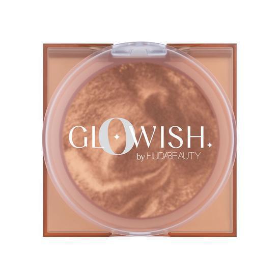 Huda Beauty GloWish Soft Radiance Bronzing Powder 03 Tan Light